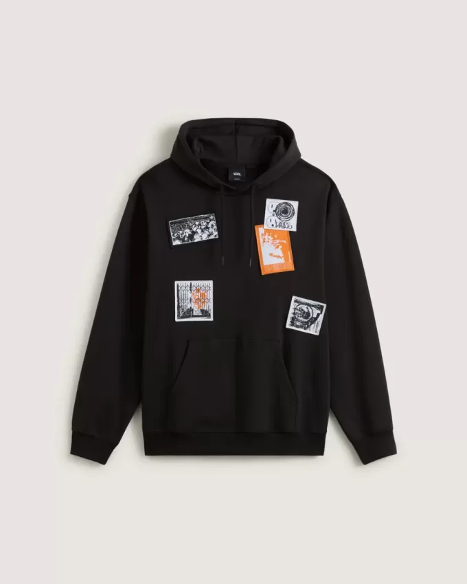 Sudadera con capucha y parche punk Sudadera con capucha y parche punk