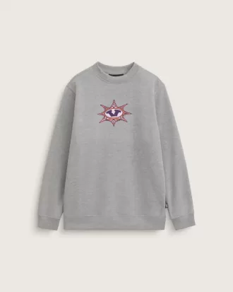 Sudadera con cuello redondo y estampado de estrellas para niños