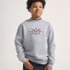 Sudadera con cuello redondo y estampado de estrellas para niños