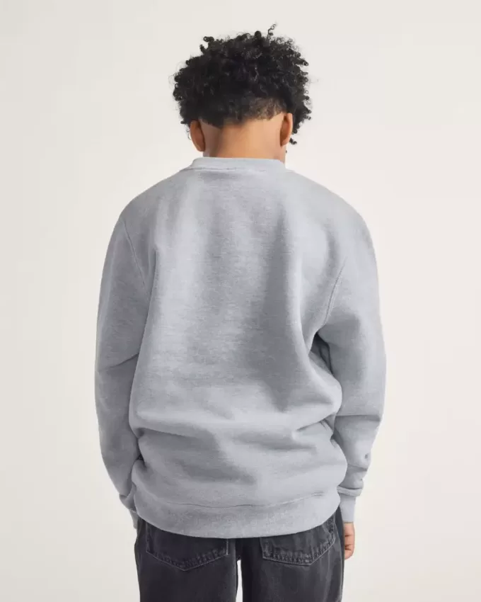 Sudadera con cuello redondo y estampado de estrellas para niños