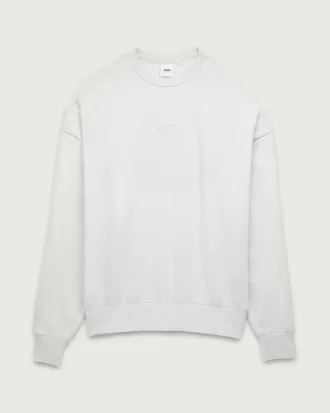 Sudadera de cuello redondo con logotipo premium