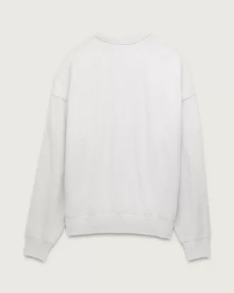 Sudadera de cuello redondo con logotipo premium