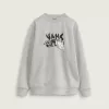 Sudadera holgada con cuello redondo para niños Copout
