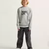 Sudadera holgada con cuello redondo para niños Copout