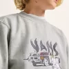 Sudadera holgada con cuello redondo para niños Copout