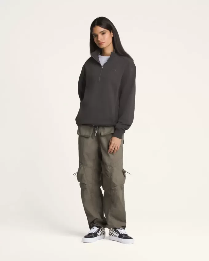 Sudadera premium con media cremallera Sudadera premium con media cremallera