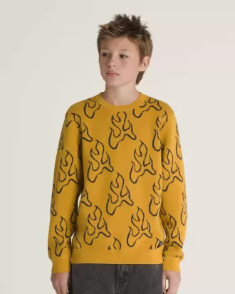 Suéter con cuello redondo Blaze para niños
