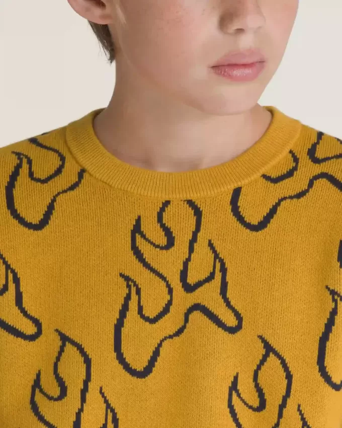 Suéter con cuello redondo Blaze para niños