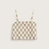 Top de tirantes con estampado de cuadros de Wren