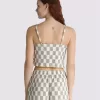 Top de tirantes con estampado de cuadros de Wren
