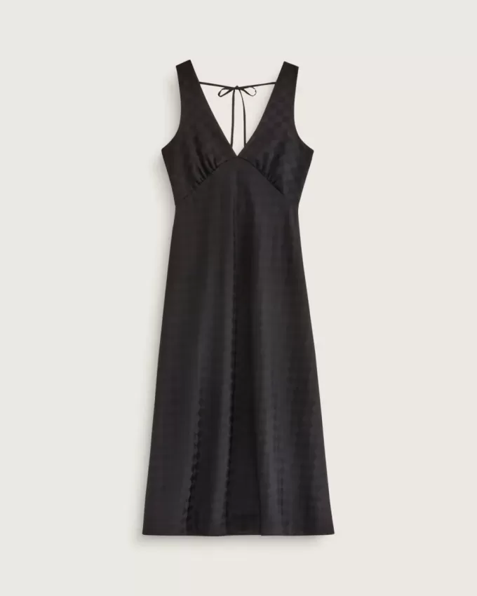 Vestido lencero de cuadros Sandra