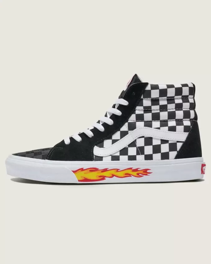 Zapatilla Customs Sk8-Hi Checkerboard Zapatilla Customs Sk8-Hi Checkerboard