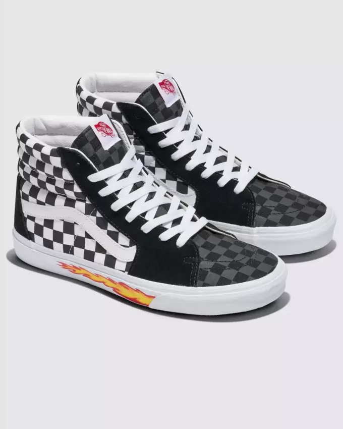 Zapatilla Customs Sk8-Hi Checkerboard Zapatilla Customs Sk8-Hi Checkerboard