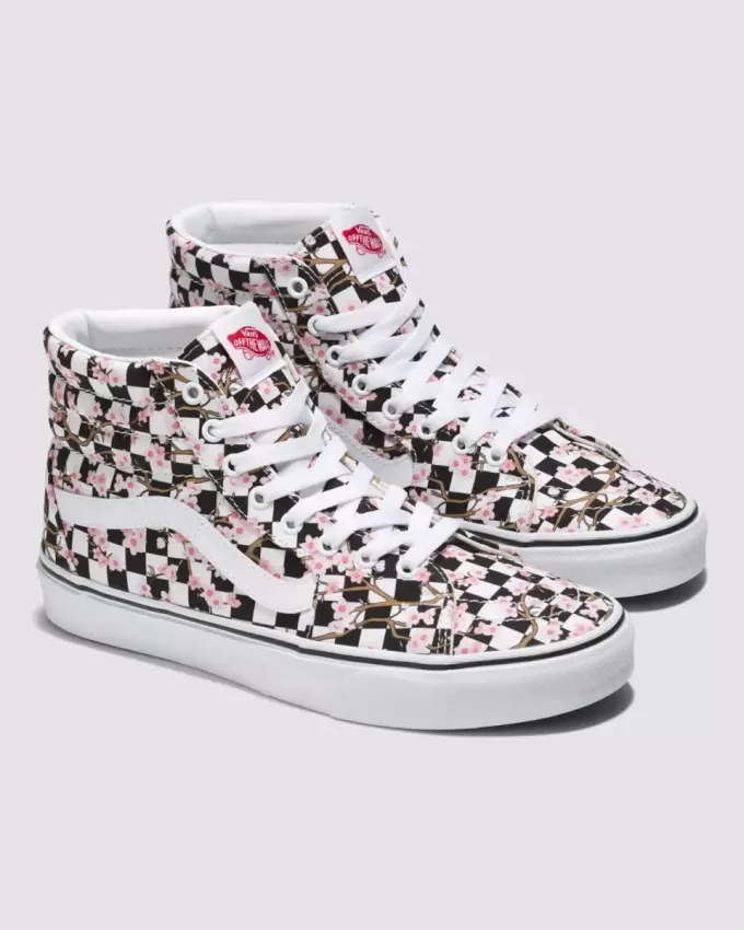 Zapatilla Customs Sk8-Hi Checkerboard