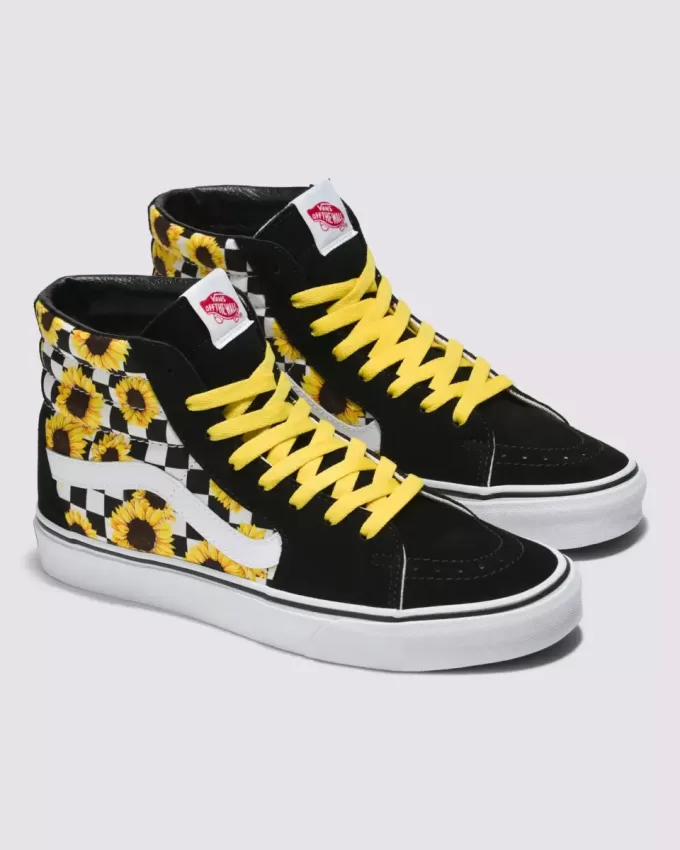 Zapatilla Customs Sk8-Hi Checkerboard