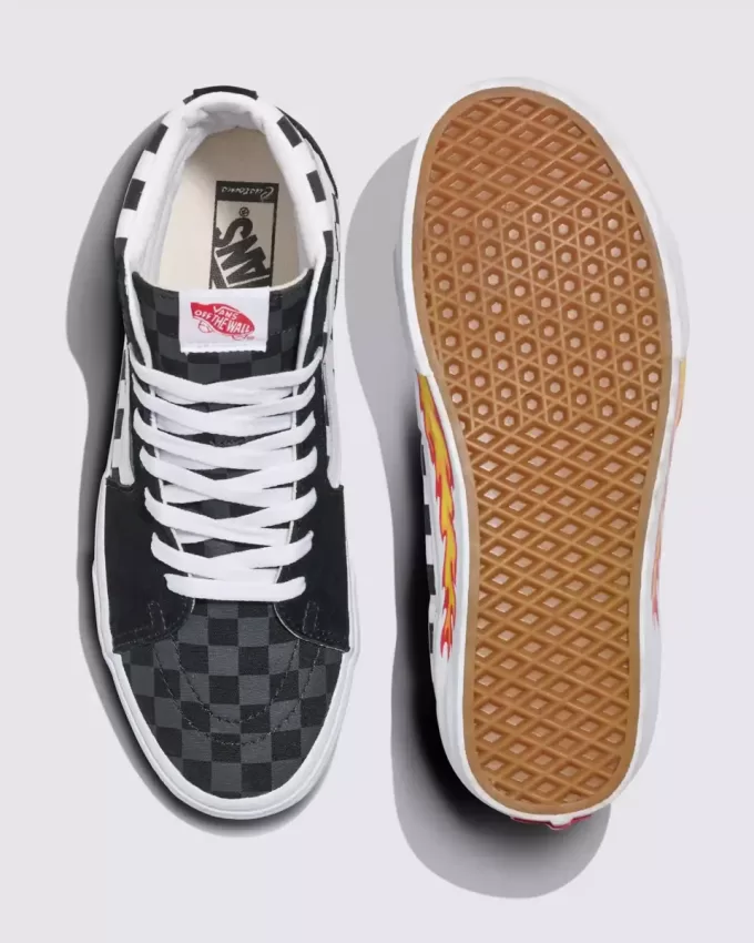 Zapatilla Customs Sk8-Hi Checkerboard Zapatilla Customs Sk8-Hi Checkerboard