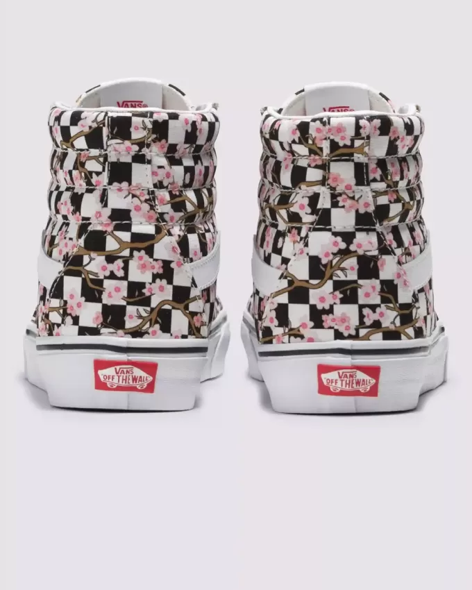 Zapatilla Customs Sk8-Hi Checkerboard