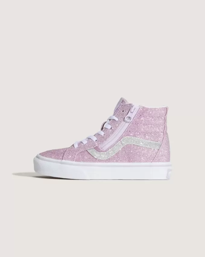 Zapatillas con cremallera lateral Sk8-Hi para niños pequeños