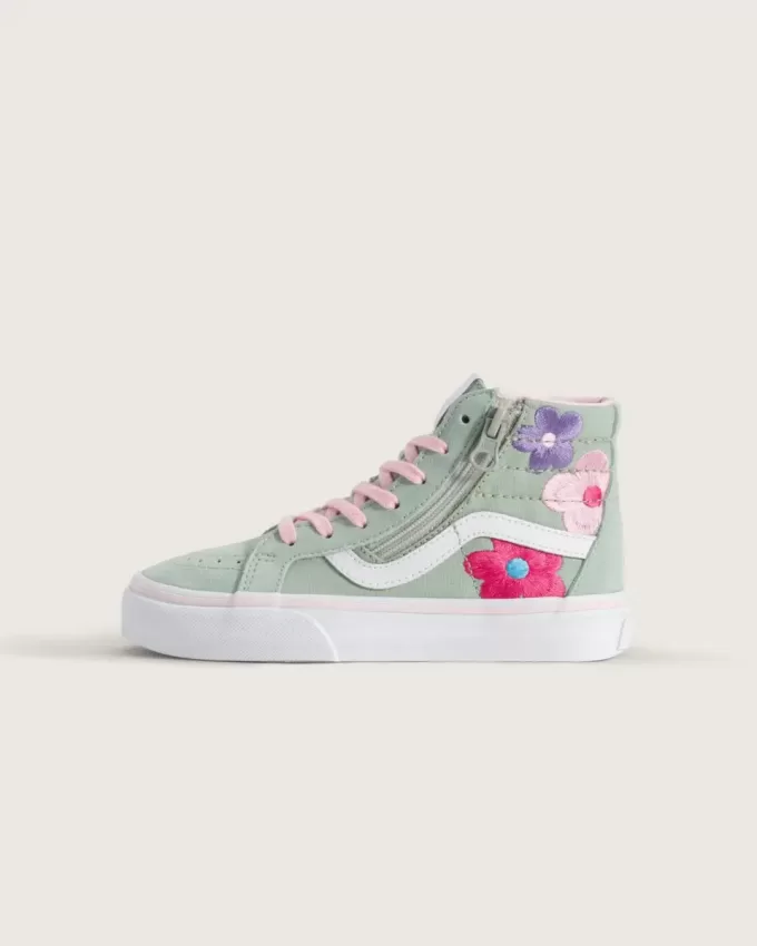 Zapatillas con cremallera lateral Sk8-Hi para niños pequeños