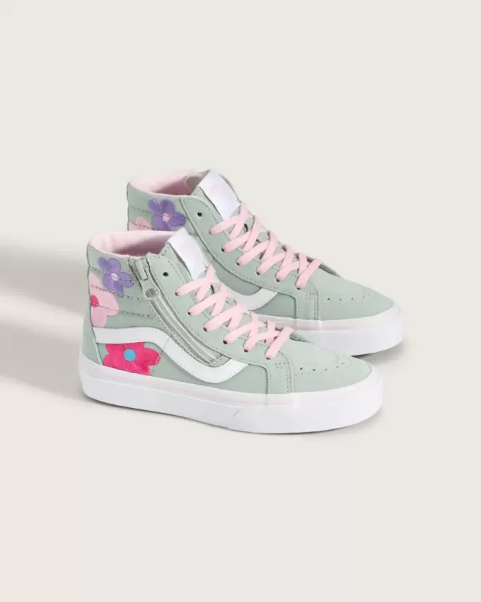 Zapatillas con cremallera lateral Sk8-Hi para niños pequeños