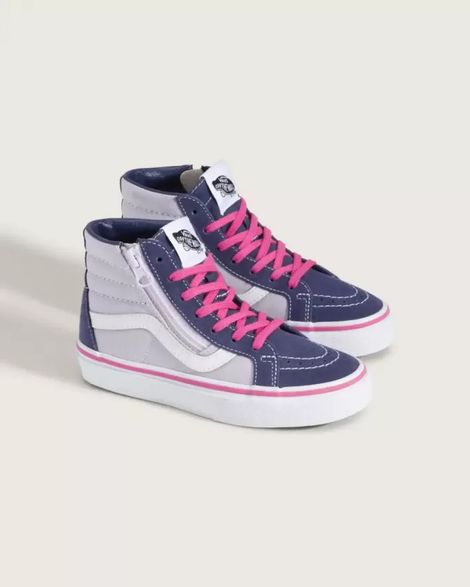 Zapatillas con cremallera lateral Sk8-Hi para niños pequeños