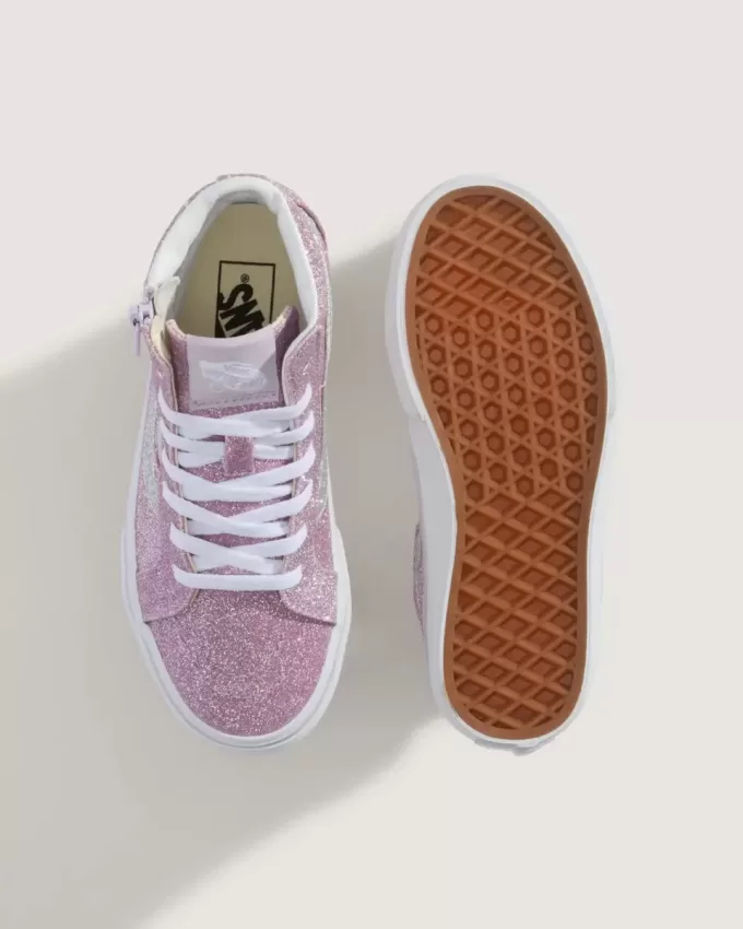 Zapatillas con cremallera lateral Sk8-Hi para niños pequeños