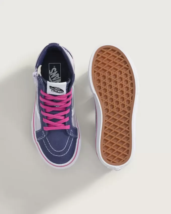 Zapatillas con cremallera lateral Sk8-Hi para niños pequeños