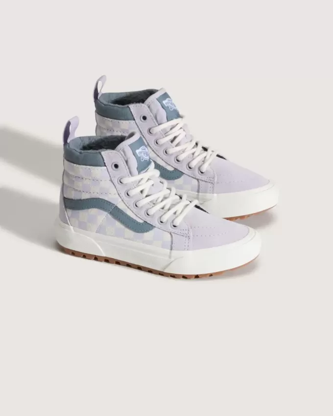 Zapatillas de cuadros resistentes al agua Sk8-Hi para niños pequeños