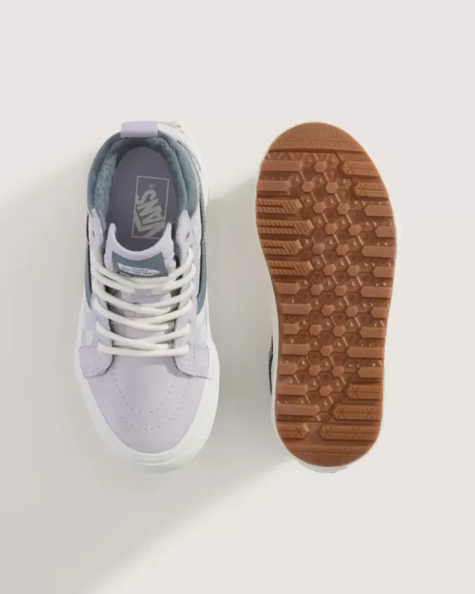 Zapatillas de cuadros resistentes al agua Sk8-Hi para niños pequeños