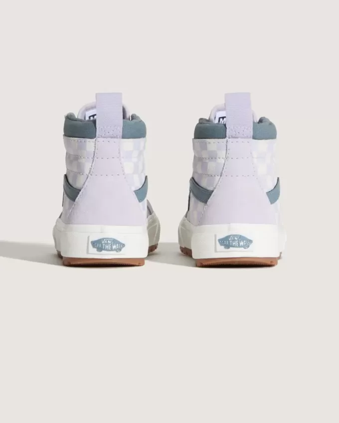 Zapatillas de cuadros resistentes al agua Sk8-Hi para niños pequeños