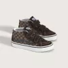 Zapatillas de cuadros Sk8-Mid V para niños pequeños