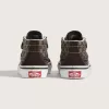 Zapatillas de cuadros Sk8-Mid V para niños pequeños