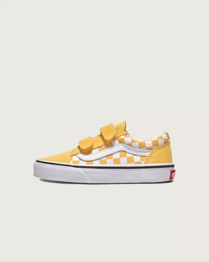 Zapatillas Old Skool V Checkerboard para niños grandes