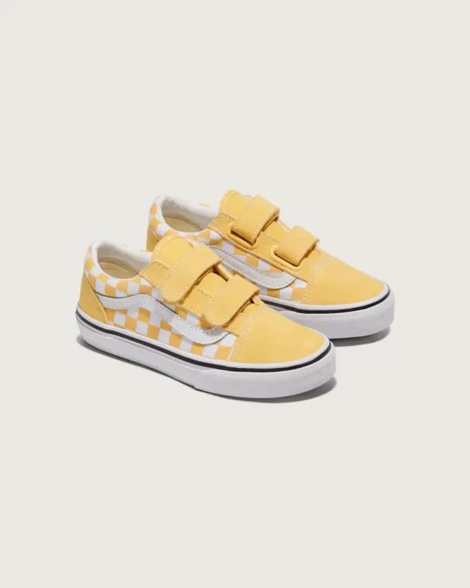 Zapatillas Old Skool V Checkerboard para niños grandes