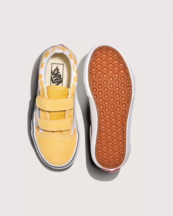 Zapatillas Old Skool V Checkerboard para niños grandes