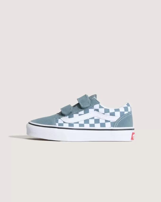 Zapatillas Old Skool V Checkerboard para niños pequeños