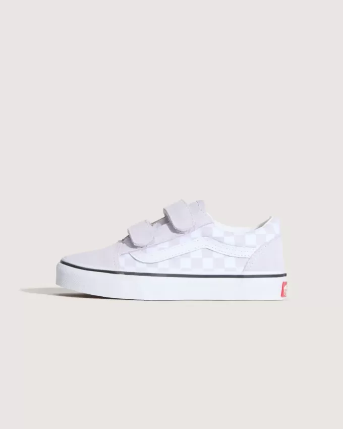 Zapatillas Old Skool V Checkerboard para niños pequeños