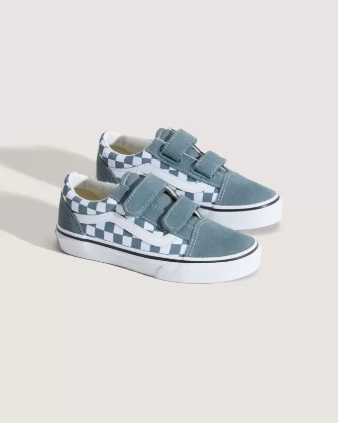 Zapatillas Old Skool V Checkerboard para niños pequeños