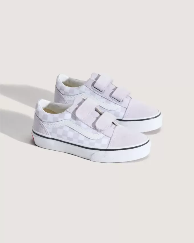 Zapatillas Old Skool V Checkerboard para niños pequeños