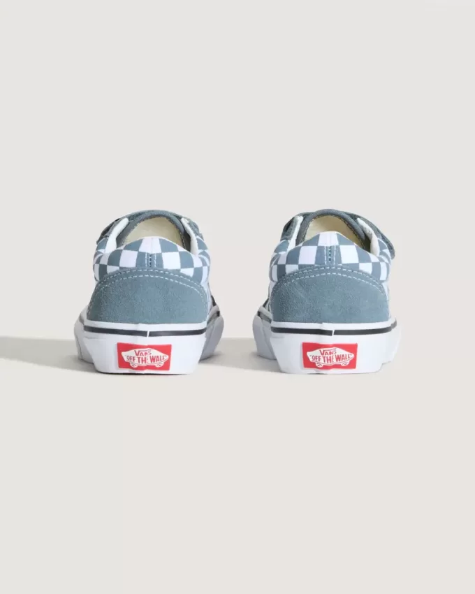 Zapatillas Old Skool V Checkerboard para niños pequeños