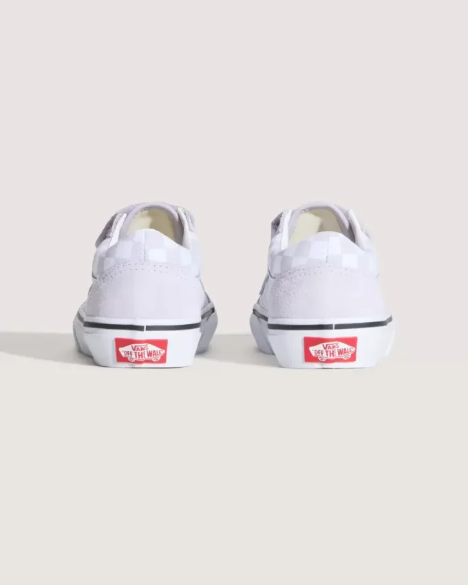 Zapatillas Old Skool V Checkerboard para niños pequeños