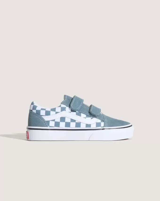 Zapatillas Old Skool V Checkerboard para niños pequeños