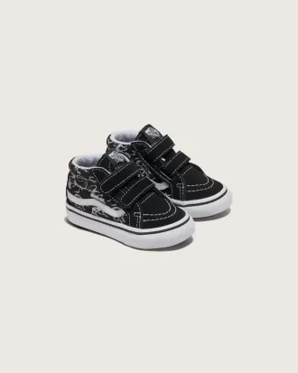 Zapatillas Sk8-Mid Reissue V Skeleton para niños pequeños