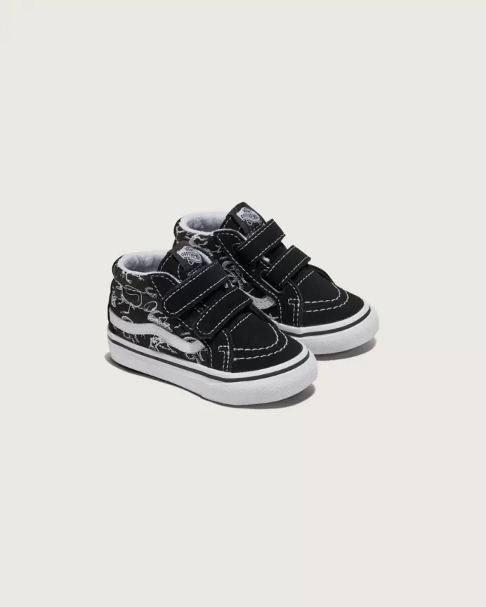Zapatillas Sk8-Mid Reissue V Skeleton para niños pequeños