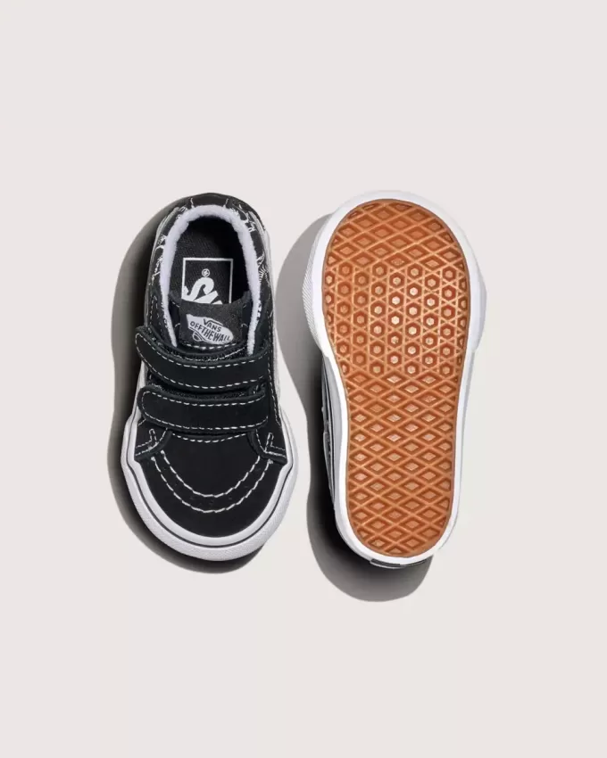Zapatillas Sk8-Mid Reissue V Skeleton para niños pequeños