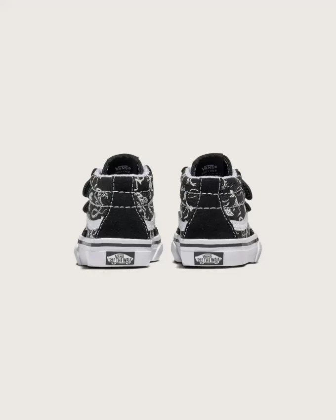 Zapatillas Sk8-Mid Reissue V Skeleton para niños pequeños