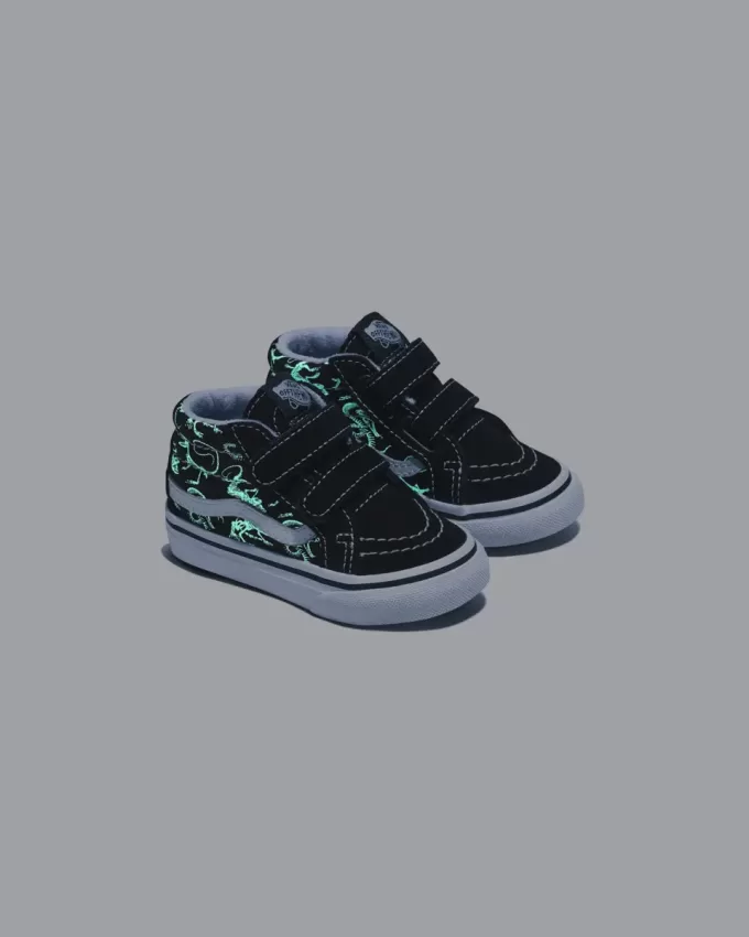 Zapatillas Sk8-Mid Reissue V Skeleton para niños pequeños