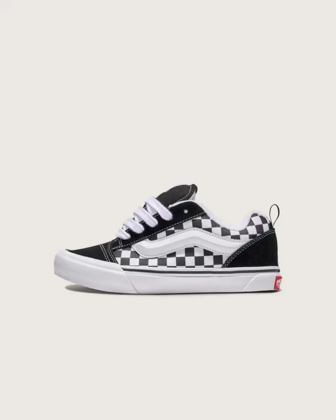 Zapato a cuadros Knu Skool para niños pequeños