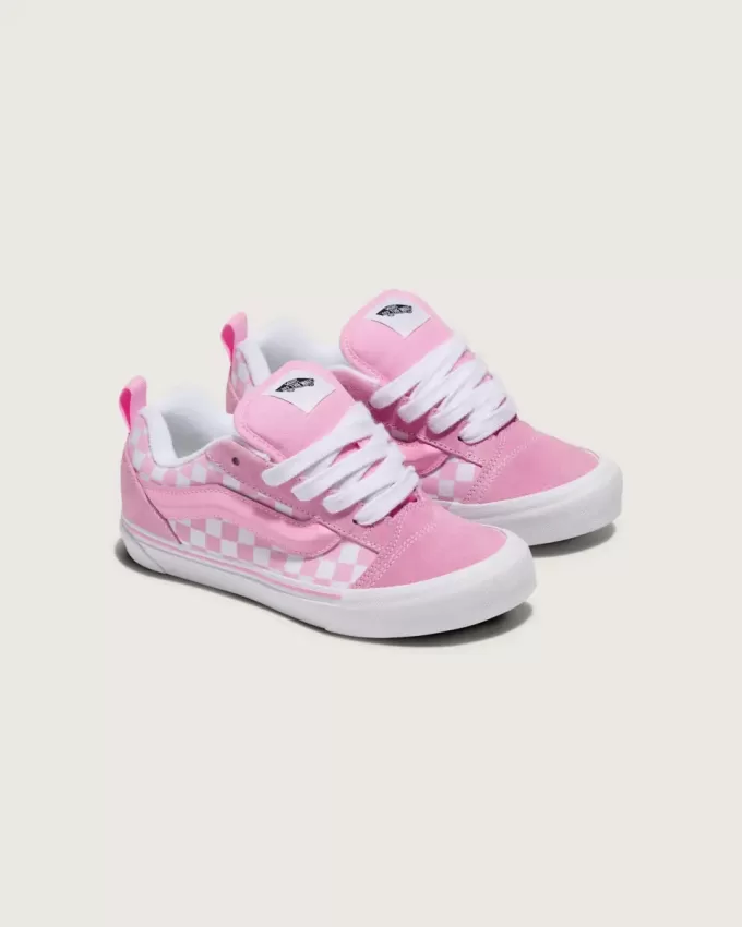 Zapato a cuadros Knu Skool para niños pequeños