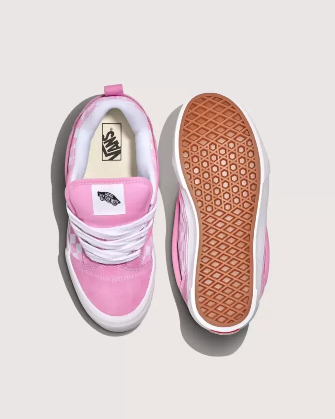 Zapato a cuadros Knu Skool para niños pequeños